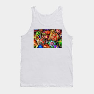 Christmas Time Ornaments Tank Top